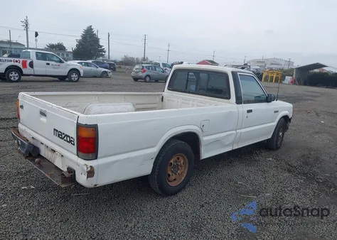 1988 Mazda B2200 Long Bed из США, поврежденный, VIN JM2UF2139J0302436